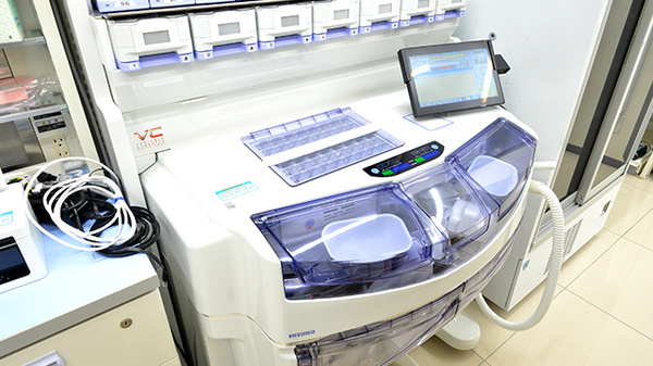 ウォンツ海老山薬局の調剤器具