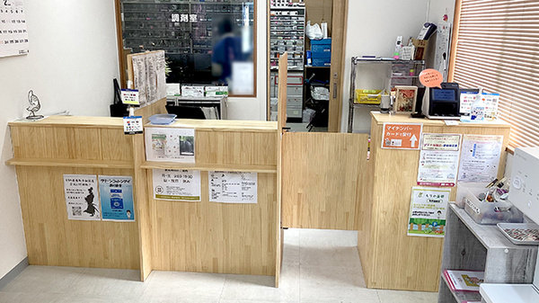 もりの薬局　取手駅前店の受付/カウンター