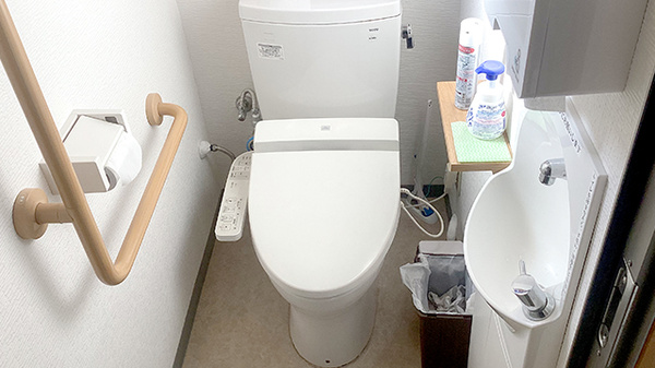 もりの薬局　取手駅前店のお手洗い