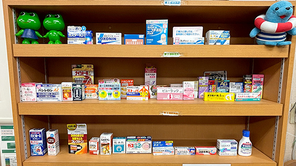 すず薬局　にしろく一丁目店の一般医薬品