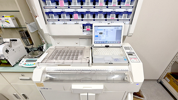 ひかり調剤薬局の調剤器具