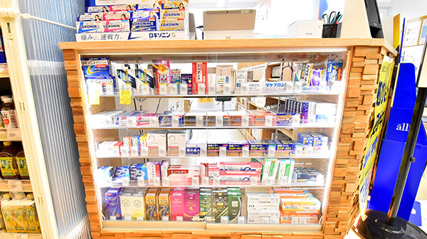 調剤薬局ツルハドラッグ堺三国ヶ丘店の一般医薬品