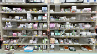 ニック調剤薬局　長崎労災前店の薬棚