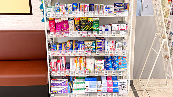 セキ薬局　駒木店の一般医薬品