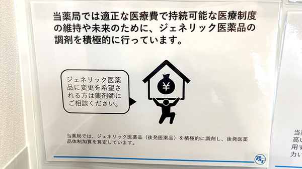 アオイ薬局のジェネリック対応