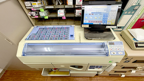 大信薬局おおぎ店の調剤器具
