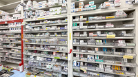 カムイ調剤薬局フェスタ店の薬棚