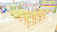 スギ薬局 北里東店の待合スペース