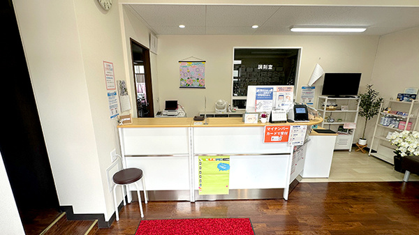 はあと薬局 富士見台店の受付/カウンター