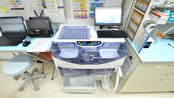 調剤薬局ツルハドラッグ郡山富田店の調剤器具