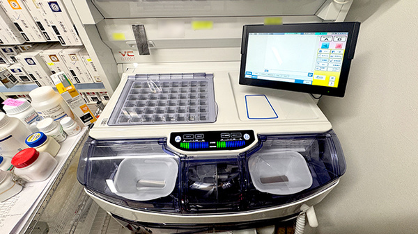 きかぜ薬局の調剤器具