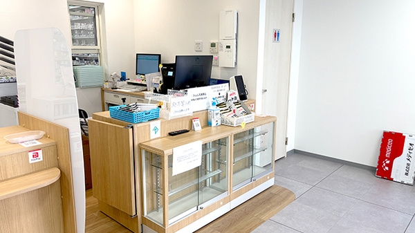 さら薬局神崎川店の受付/カウンター