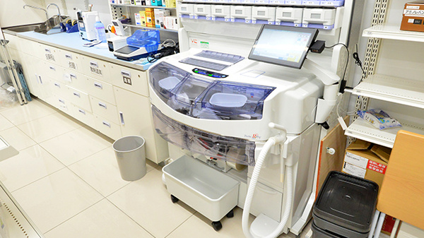 ウォンツ馬木薬局の調剤器具