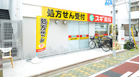 スギ薬局 上池台調剤店の駐輪場