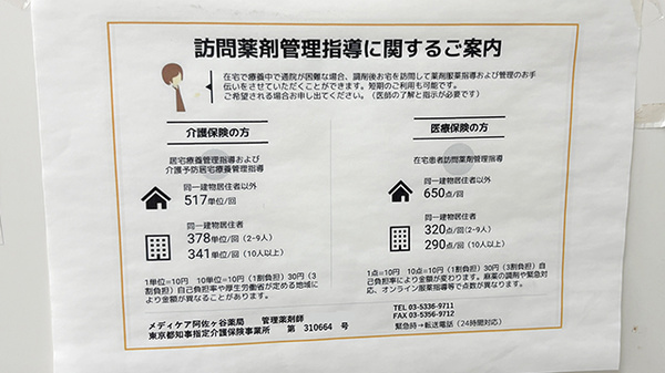 石井薬局　阿佐谷北店の在宅対応