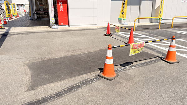 セキ薬局　関山店の駐輪場