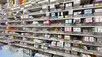阪神調剤薬局　深江北店の薬棚