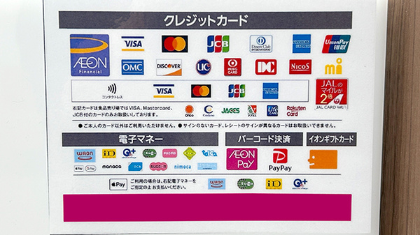 ウエルシアプラス薬局久留米中央店のクレカ/電子マネー/スマホ決済対応