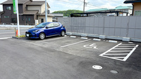 エスマイル薬局 新市店の駐車場