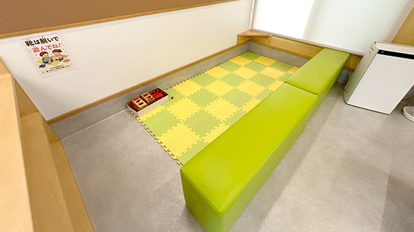 かえで薬局のキッズ用設備