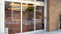 プラザ薬局　野江店の入口