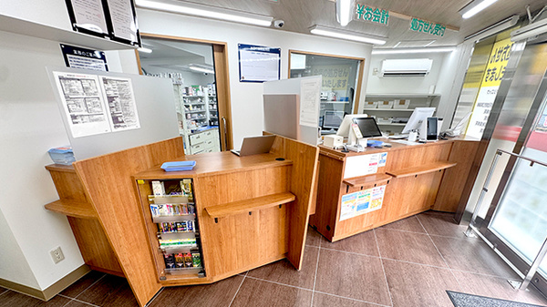 薬局くすりの福太郎　住吉店の受付/カウンター