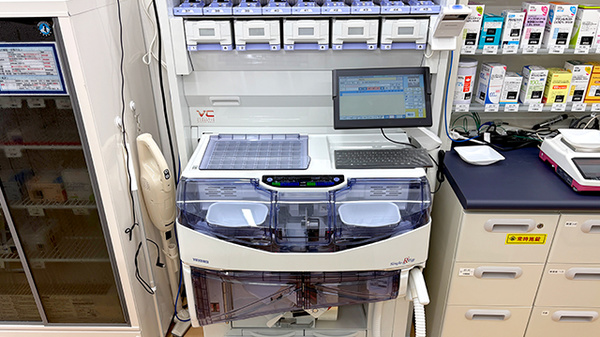 ユタカ薬局　宝塚長尾の調剤器具