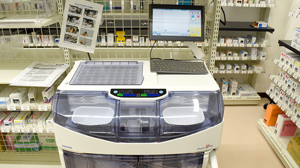 ユタカ薬局 神戸北の調剤器具