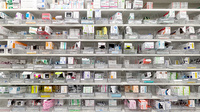 調剤薬局つむぐ　港南台店の薬棚