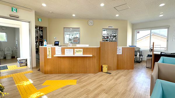ほばら薬局桑折本町店の受付/カウンター