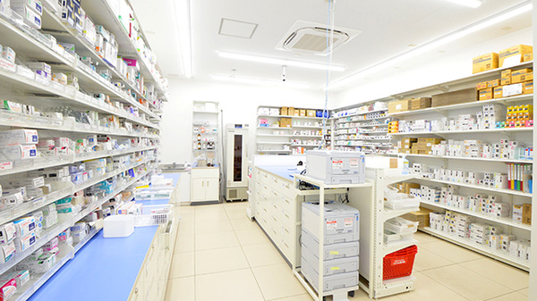 薬局くすりの福太郎　我孫子店の調剤室