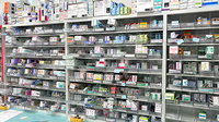 コスモ調剤薬局 新海町店の薬棚
