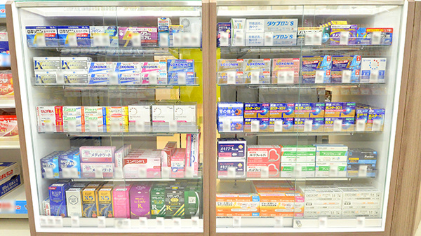 調剤薬局ツルハドラッグ藤白店の一般医薬品