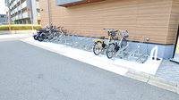 スギ薬局 寝屋川市駅南調剤店の駐輪場