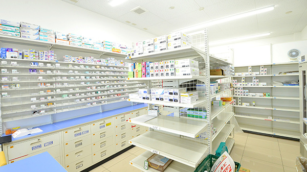 スギ薬局 磐田白羽店の調剤室