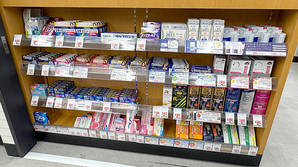 薬局トモズ春日店の一般医薬品