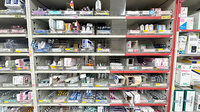 りんご薬局下南部店の薬棚