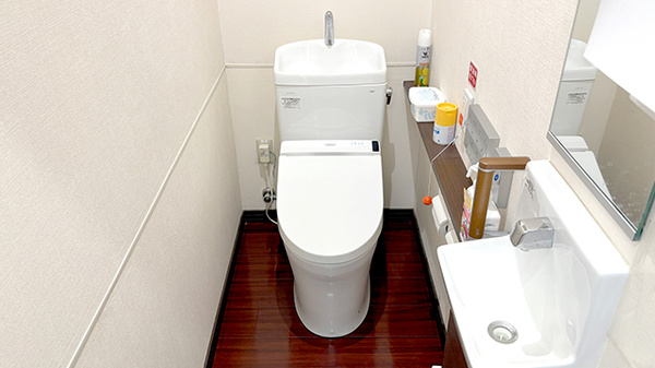 しろくま薬局　寝屋川店のお手洗い