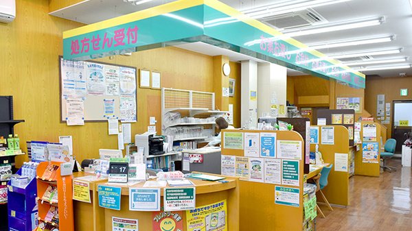 杏林堂薬局　聖隷住吉病院前店の受付/カウンター