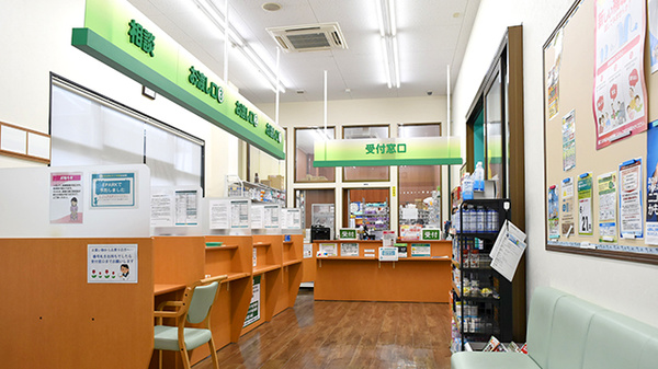 杏林堂薬局　姫街道店の受付/カウンター