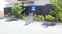 杏林堂薬局　新津店の駐輪場