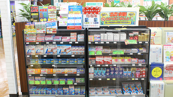杏林堂薬局　浜岡店の一般医薬品