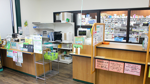 杏林堂薬局　藤枝田沼店の受付/カウンター