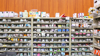 杏林堂薬局　瀬名川店の薬棚