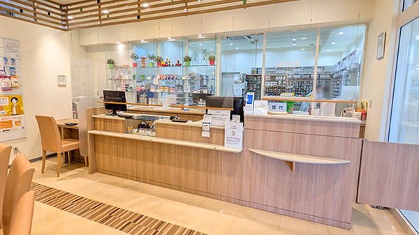 薬局くだわら 新川団地中央店の受付/カウンター