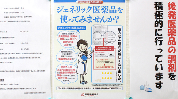 サンリツ薬局　谷塚店のジェネリック対応