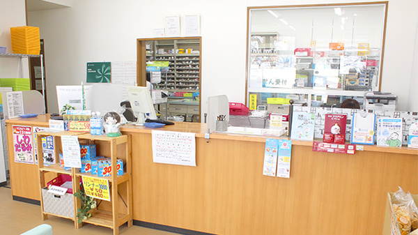 サンリツ薬局　慈恩寺店の受付/カウンター