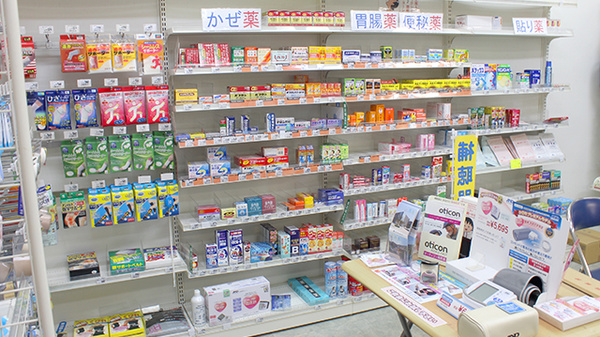 ブレーメン薬局　西青木店の一般医薬品