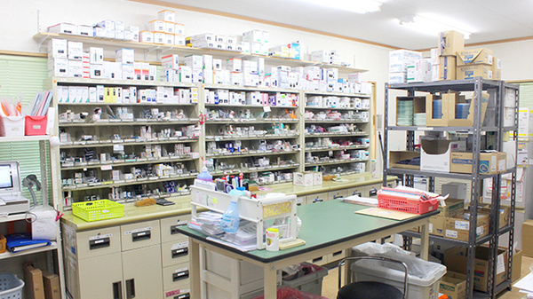 サンリツ薬局　杉戸清地店の調剤室