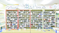 ナガオ薬局新栄館の薬棚